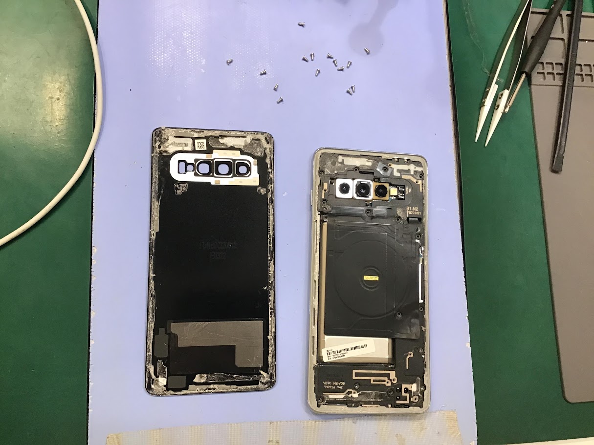 GalaxyS10のバッテリー交換ならデータそのまま修理可能なスマホ修理工房二俣川店へ！